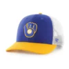 '47 BRAND 47 Brand Milwaukee Brewers Side Note Hat