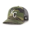 '47 BRAND 47 Brand Kansas City Royals Camo Trucker Hat