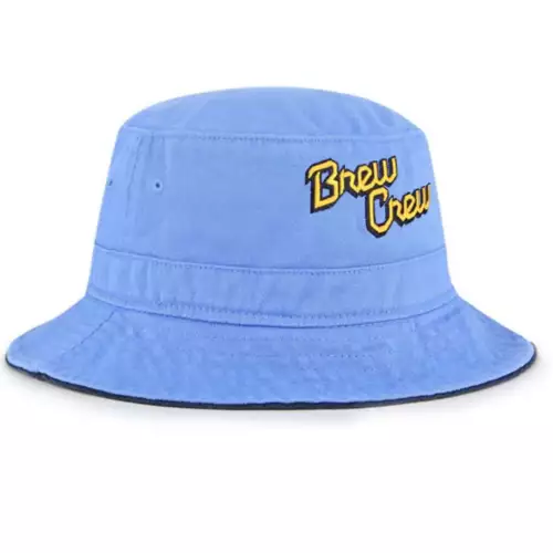 '47 BRAND 47 Brand Milwaukee Brewers City Connect Bucket Hat 2 '47 BRAND 47 Brand Milwaukee Brewers City Connect Bucket Hat - Image 2