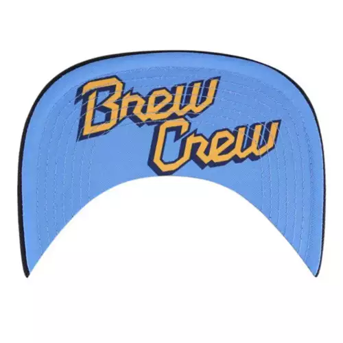 '47 BRAND 47 Brand Milwaukee Brewers City Connect Captain Hat 2 '47 BRAND 47 Brand Milwaukee Brewers City Connect Captain Hat - Image 2