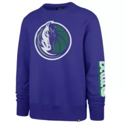 '47 BRAND 47 Brand Dallas Mavericks City Edition 2 Peat Crewneck