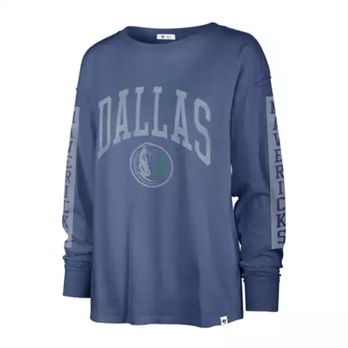 '47 BRAND 47 Brand Women's Dallas Mavericks City Edition Statement Long Sleeve Shirt 1 '47 BRAND 47 Brand Women's Dallas Mavericks City Edition Statement Long Sleeve Shirt