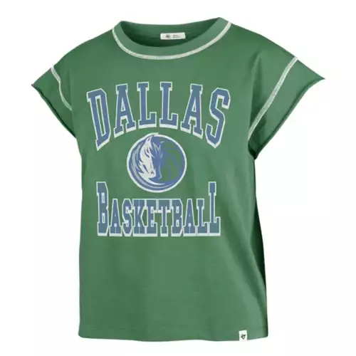 '47 BRAND 47 Brand Women's Dallas Mavericks City Edition Sound Up T-Shirt 1 '47 BRAND 47 Brand Women's Dallas Mavericks City Edition Sound Up T-Shirt