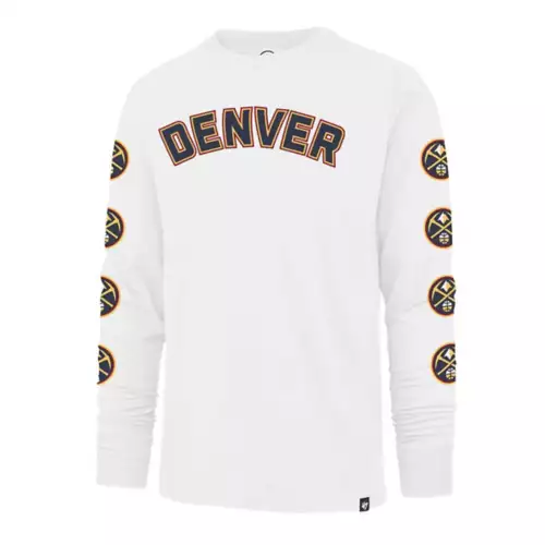 '47 BRAND 47 Brand Denver Nuggets City Edition Downtown Long Sleeve Shirt 1 '47 BRAND 47 Brand Denver Nuggets City Edition Downtown Long Sleeve Shirt