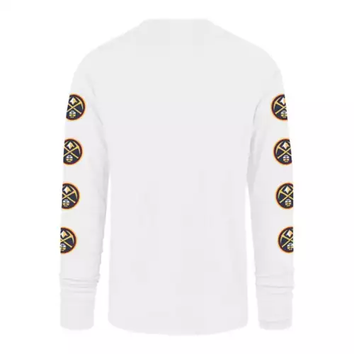 '47 BRAND 47 Brand Denver Nuggets City Edition Downtown Long Sleeve Shirt 2 '47 BRAND 47 Brand Denver Nuggets City Edition Downtown Long Sleeve Shirt - Image 2