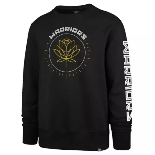 '47 BRAND 47 Brand Golden State Warriors City Edition 2 Peat Crewneck 1 '47 BRAND 47 Brand Golden State Warriors City Edition 2 Peat Crewneck