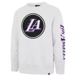 '47 BRAND 47 Brand Los Angeles Lakers City Edition 2 Peat Crewneck