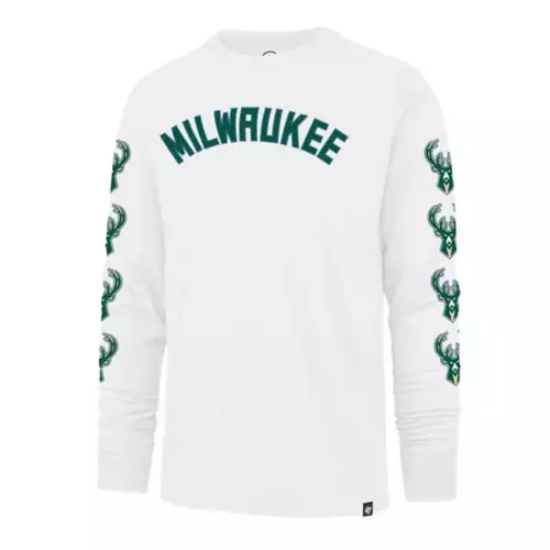 '47 BRAND 47 Brand Milwaukee Bucks City Edition Downtown Long Sleeve Shirt 1 '47 BRAND 47 Brand Milwaukee Bucks City Edition Downtown Long Sleeve Shirt
