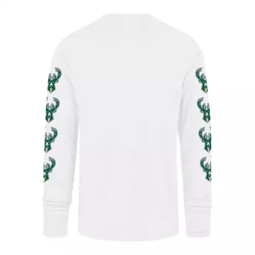 '47 BRAND 47 Brand Milwaukee Bucks City Edition Downtown Long Sleeve Shirt 2 '47 BRAND 47 Brand Milwaukee Bucks City Edition Downtown Long Sleeve Shirt - Image 2