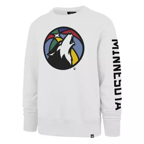 '47 BRAND 47 Brand Minnesota Timberwolves City Edition 2Peat Headline Crewneck 1 '47 BRAND 47 Brand Minnesota Timberwolves City Edition 2Peat Headline Crewneck