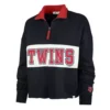 '47 BRAND 47 Brand Women's Minnesota Twins Remi 1/4 Zip