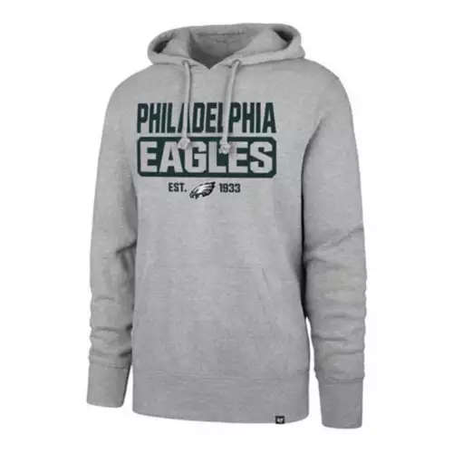 '47 BRAND 47 Brand Philadelphia Eagles Box Out Headline Hoodie 1 '47 BRAND 47 Brand Philadelphia Eagles Box Out Headline Hoodie