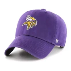 '47 BRAND 47 Brand Minnesota Vikings Clean Up Hat